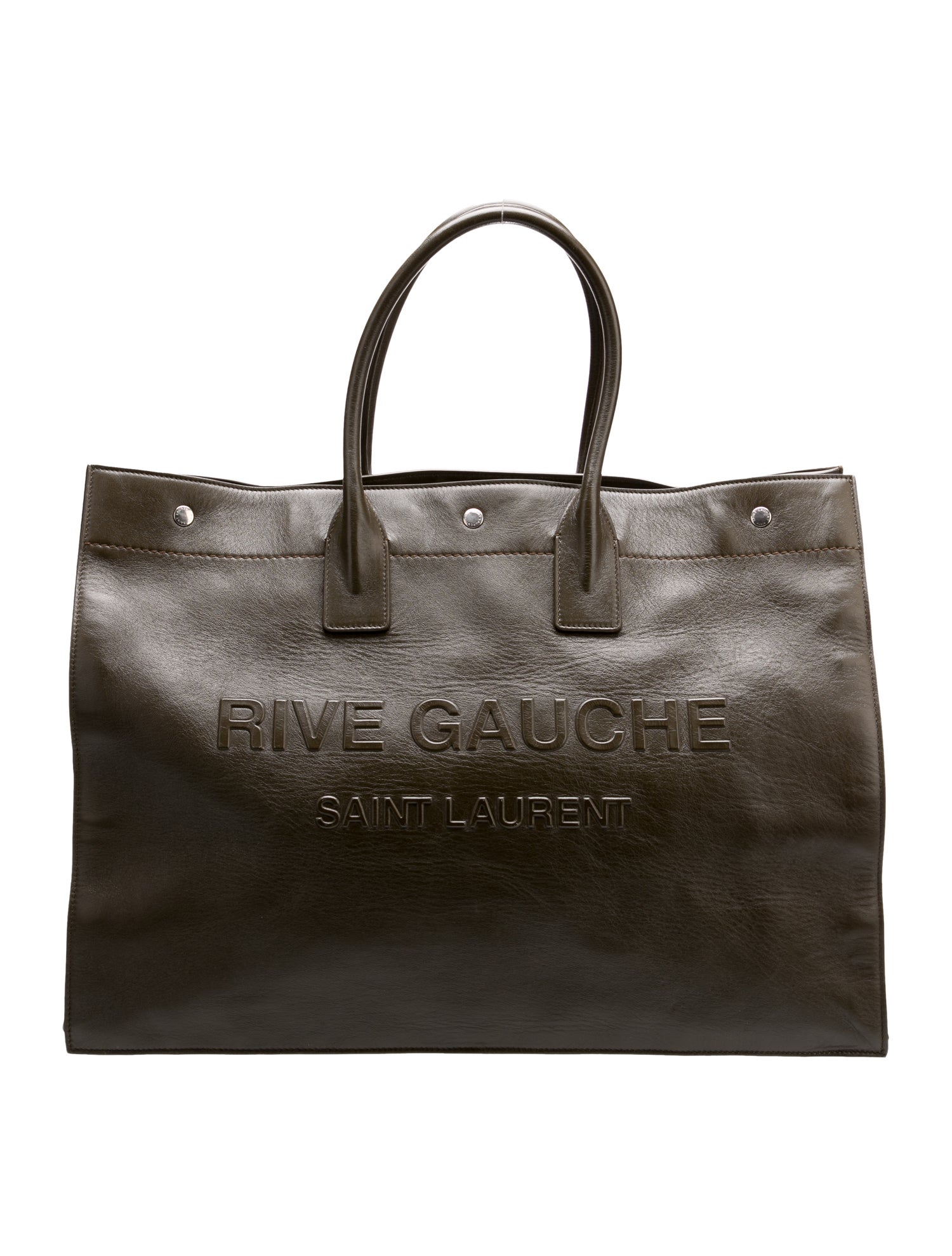 Saint Laurent Leather Rive Gauche