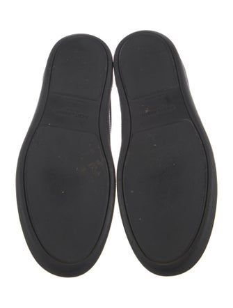 Saint Laurent Leather Graphic Print Sneakers