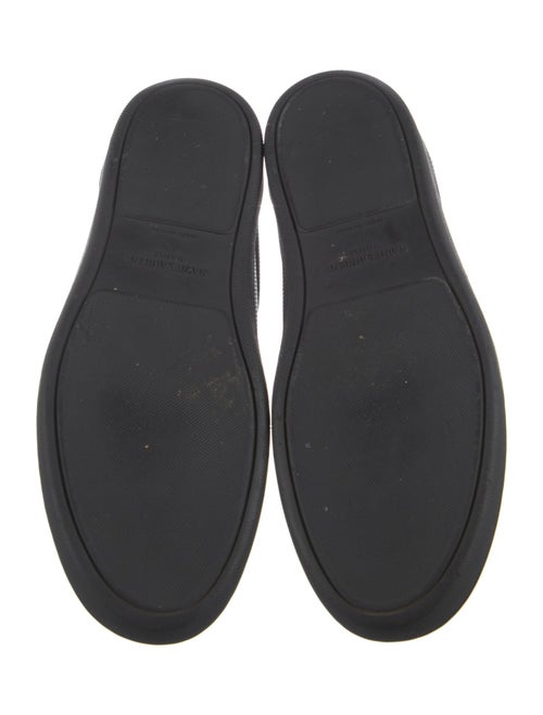 Saint Laurent Leather Graphic Print Sneakers