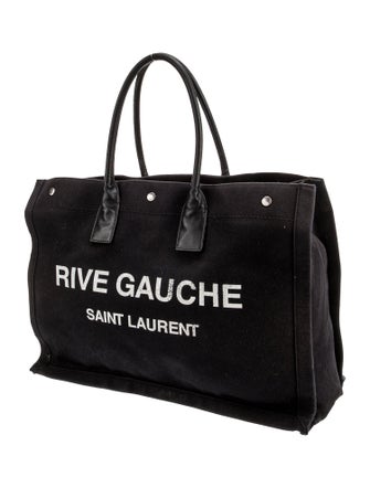 Saint Laurent Canvas Rive Gauche Large