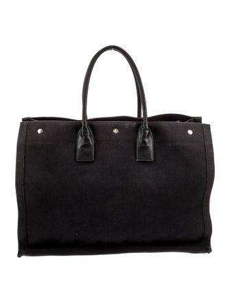 Saint Laurent Canvas Rive Gauche Large