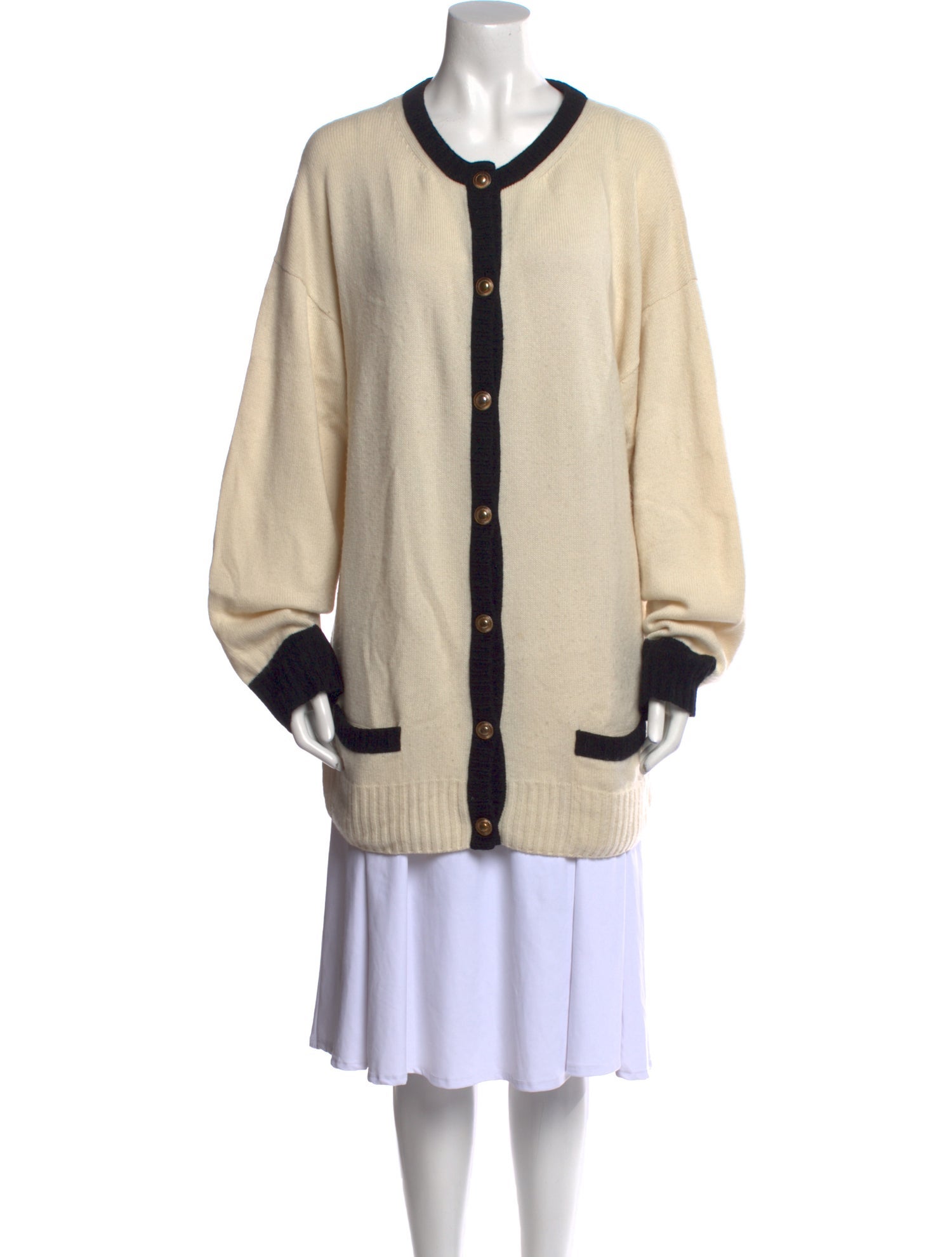 Saint Laurent Cashmere Striped Sweater