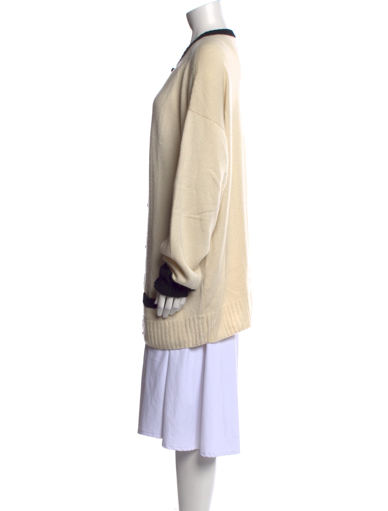 Saint Laurent Cashmere Striped Sweater