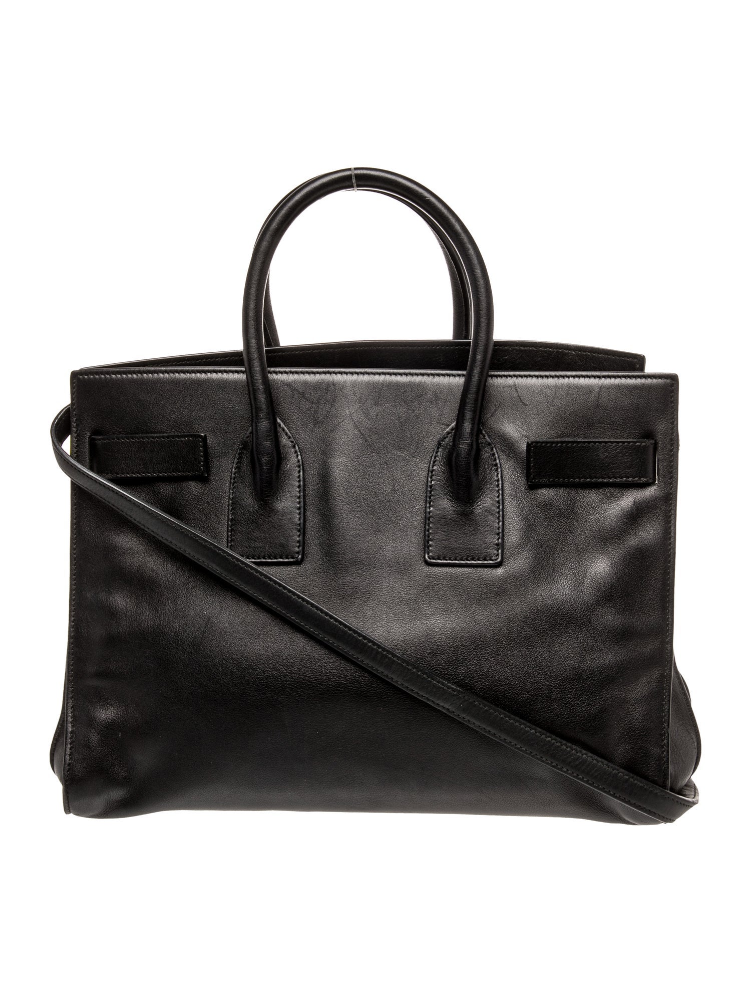 Saint Laurent Leather Sac De Jour Small