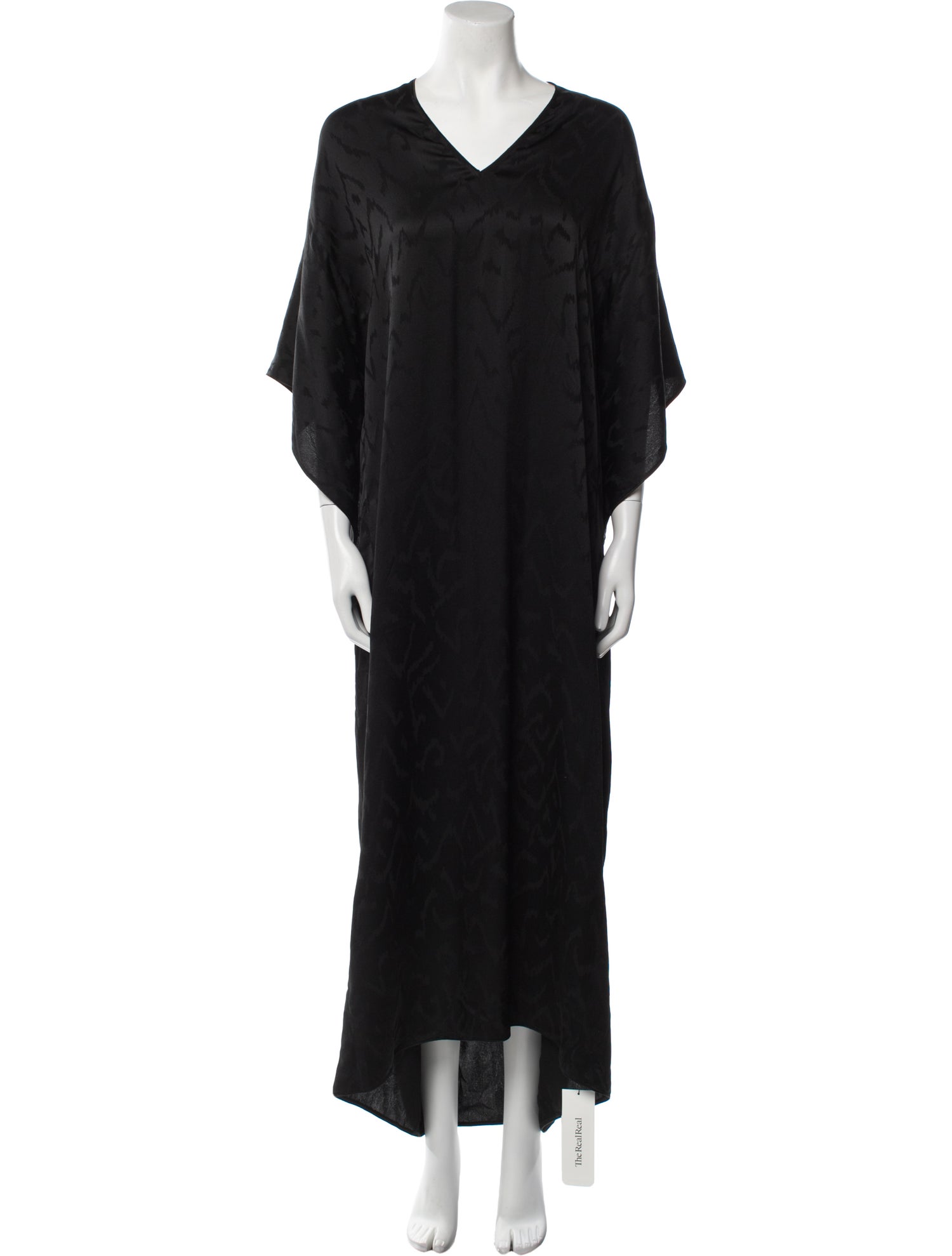 Saint Laurent V-Neck Long Dress