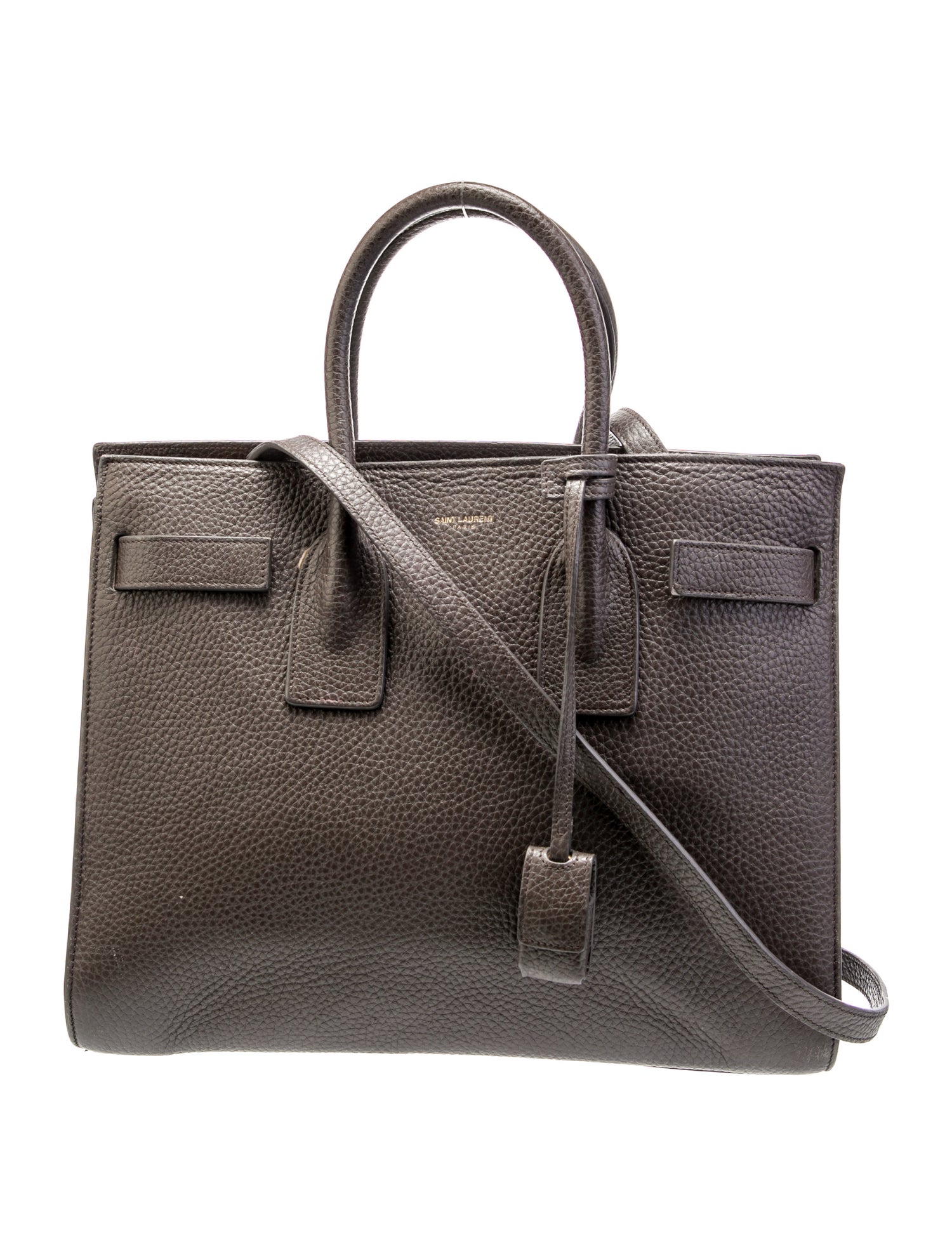 Saint Laurent Leather Sac De Jour