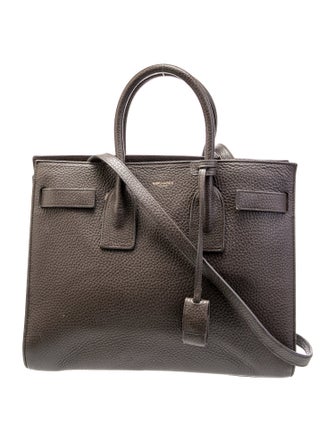 Saint Laurent Leather Sac De Jour