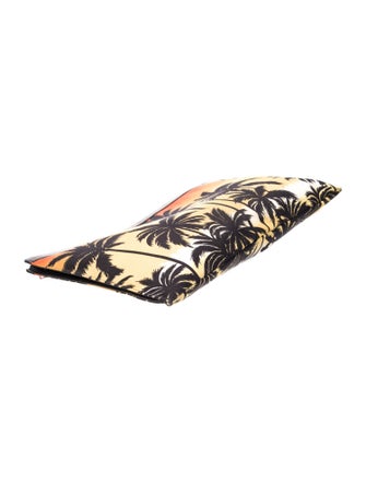 Saint Laurent Canvas Palm Document Holder