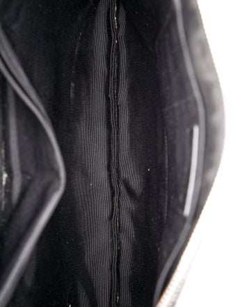 Saint Laurent Canvas Palm Document Holder