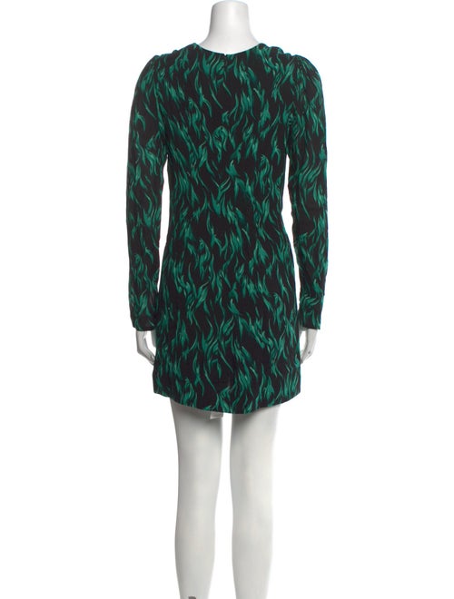 Saint Laurent Printed Mini Dress