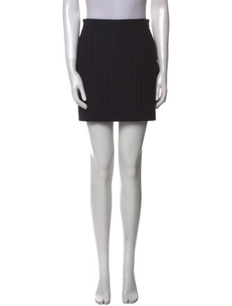 Saint Laurent Wool Mini Skirt