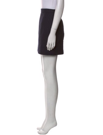 Saint Laurent Wool Mini Skirt