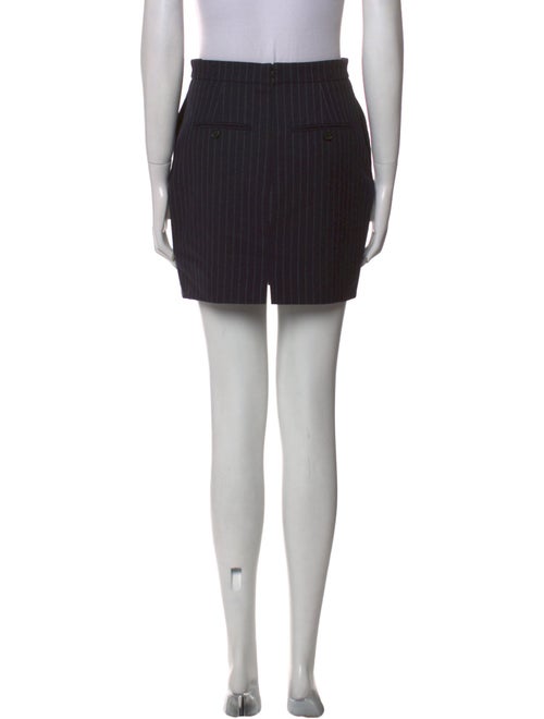 Saint Laurent Wool Mini Skirt