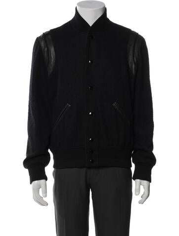 Saint Laurent Outerwear 2017 Teddy Bomber Jacket Us40, It50 | L