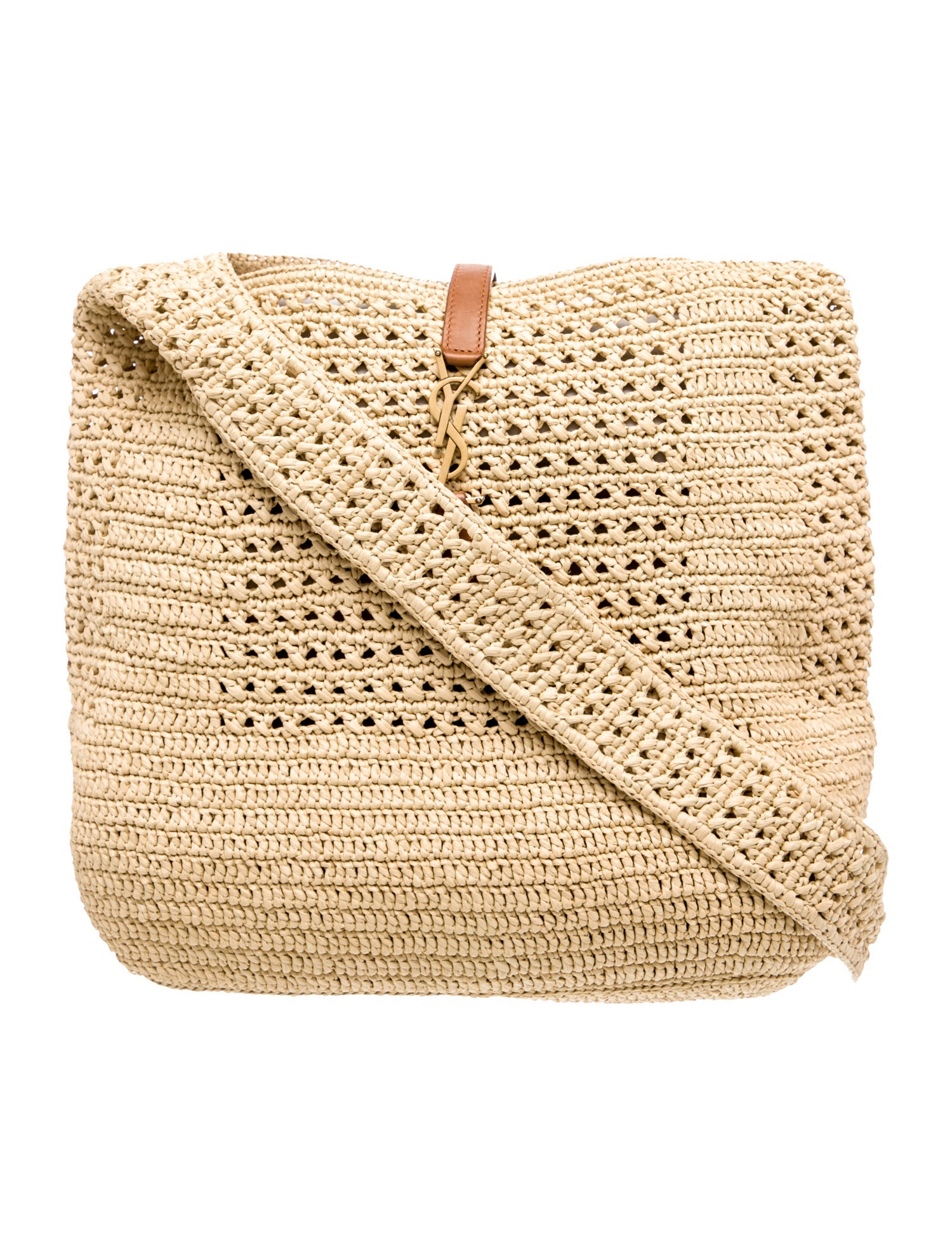 Saint Laurent Raffia Raffia Fantaisie