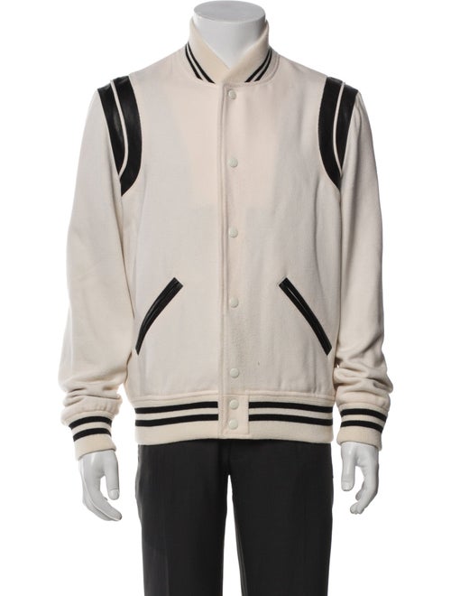 Saint Laurent 2021 Wool Varsity Jacket