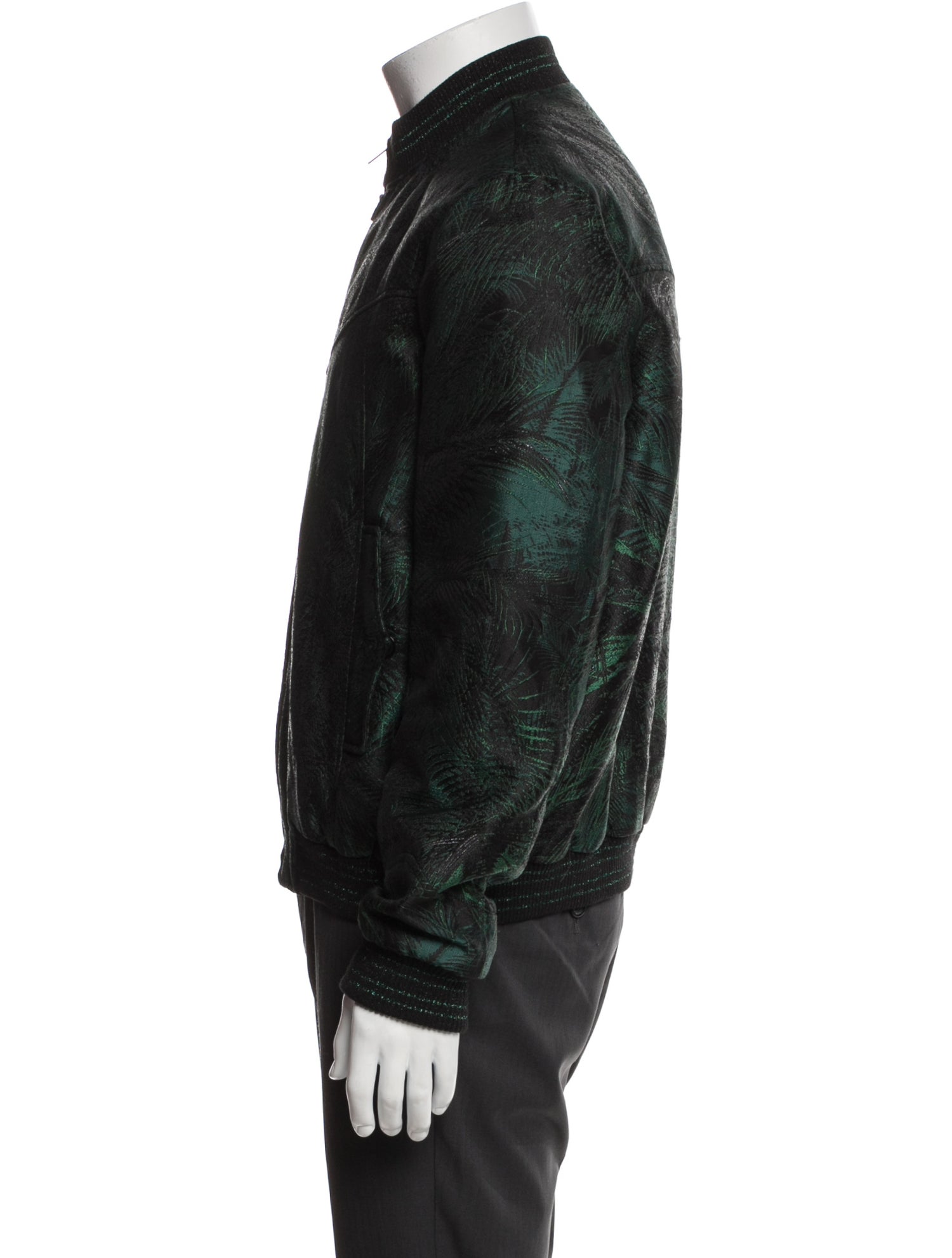 Saint Laurent 2020-2021 Printed Moto Jacket