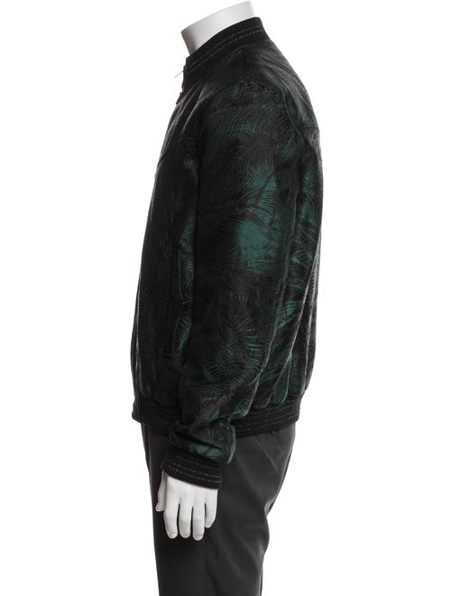 Saint Laurent 2020-2021 Printed Moto Jacket