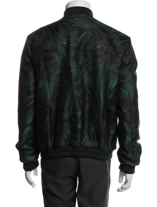 Saint Laurent 2020-2021 Printed Moto Jacket