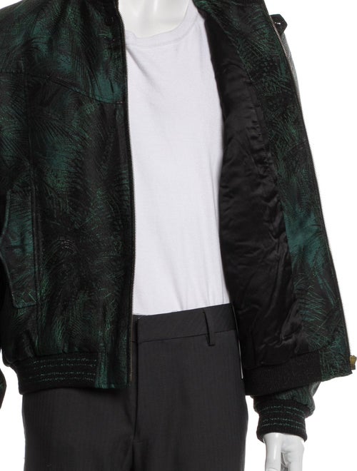 Saint Laurent 2020-2021 Printed Moto Jacket