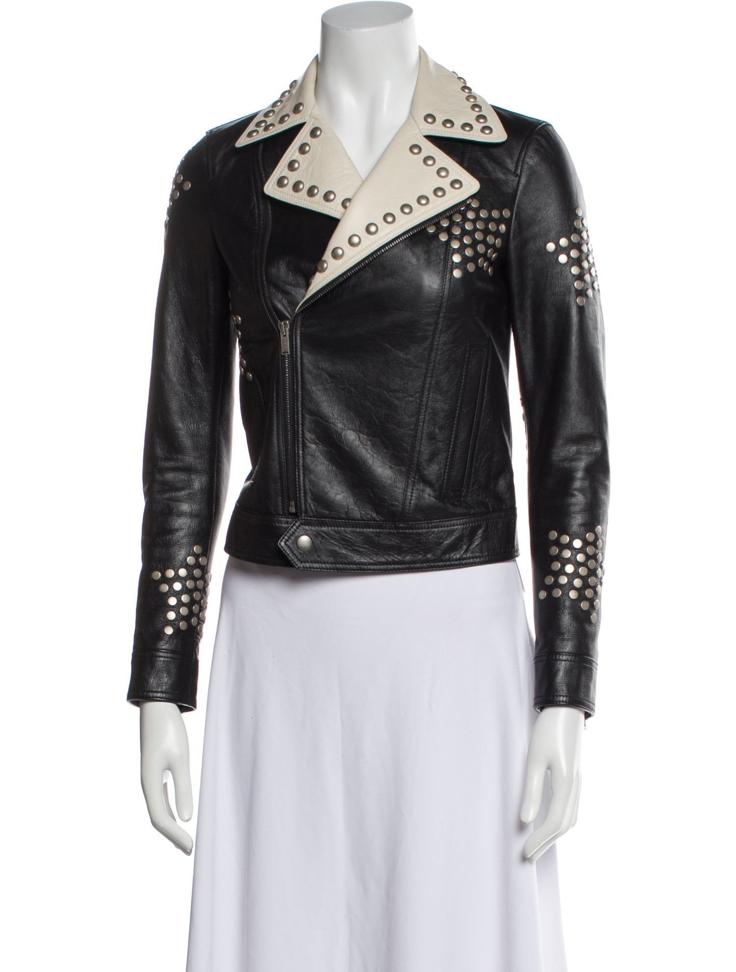 Saint Laurent 2018 Leather Biker Jacket