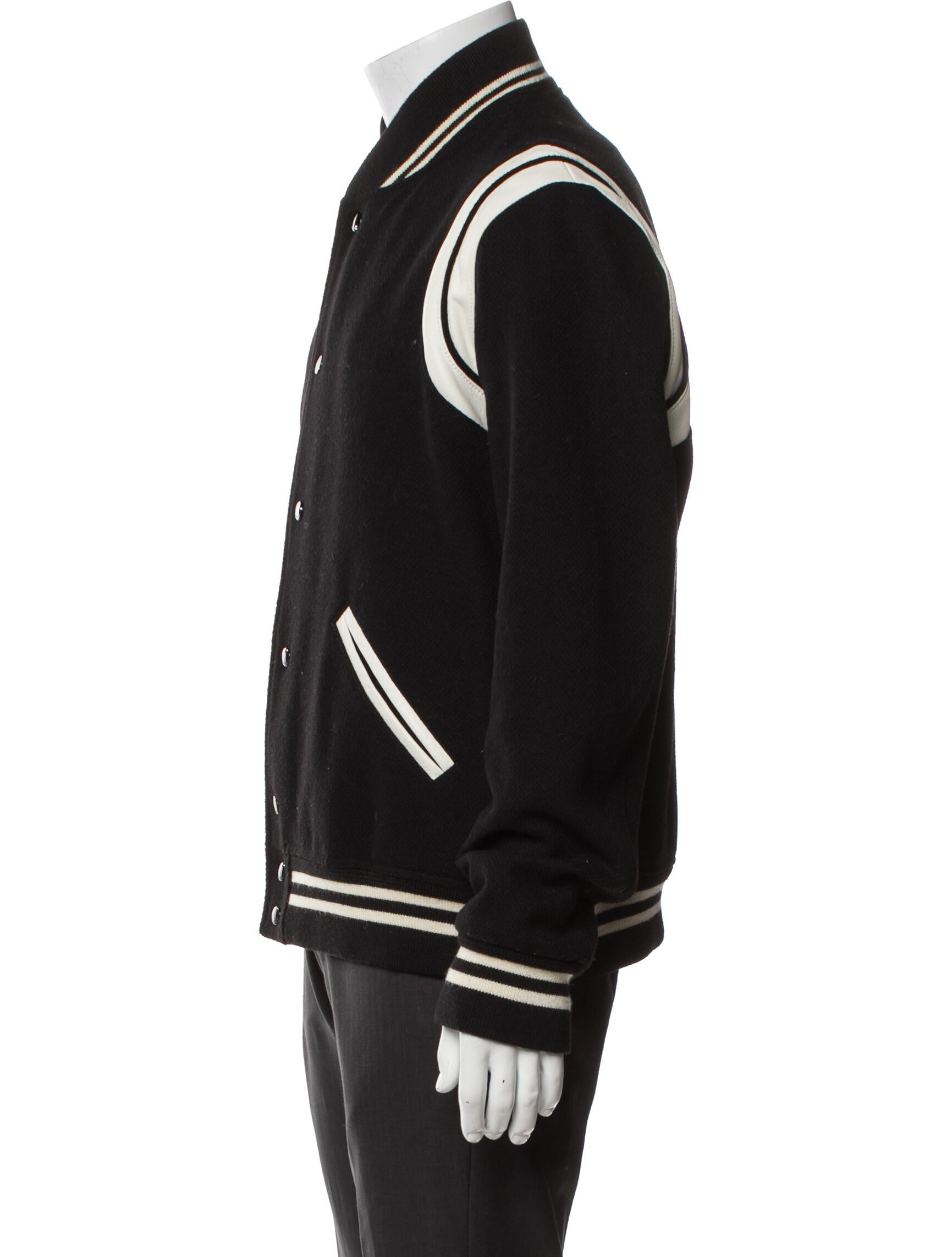 Saint Laurent 2020 Wool Varsity Jacket