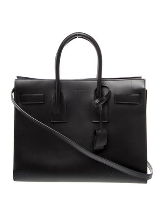Saint Laurent Leather Sac De Jour Small