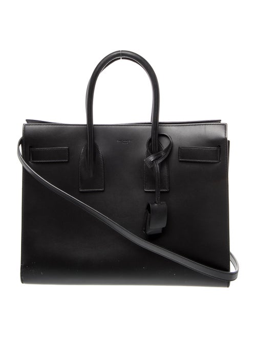 Saint Laurent Leather Sac De Jour Small