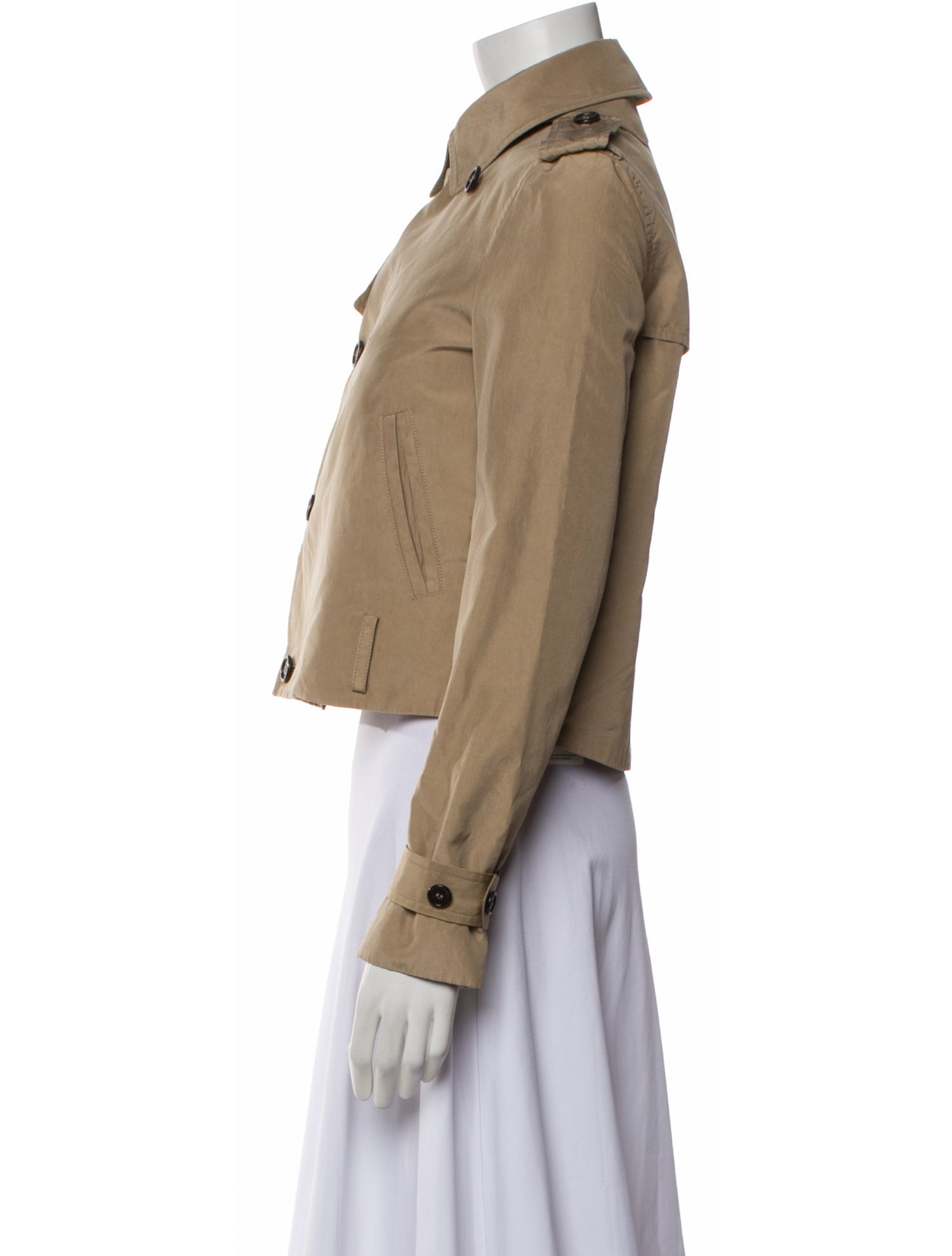 Saint Laurent Silk Utility Jacket