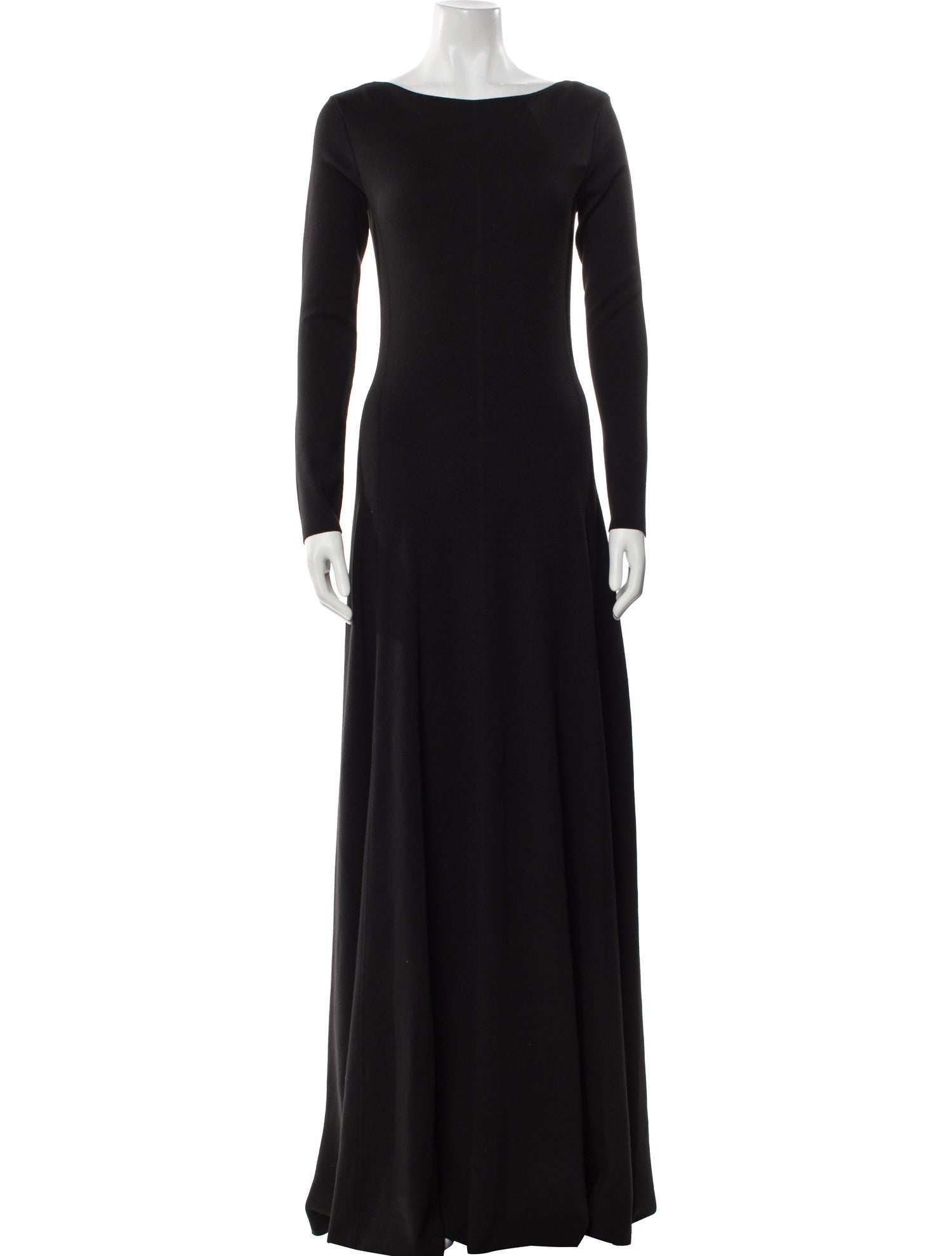 Saint Laurent Wool Long Dress
