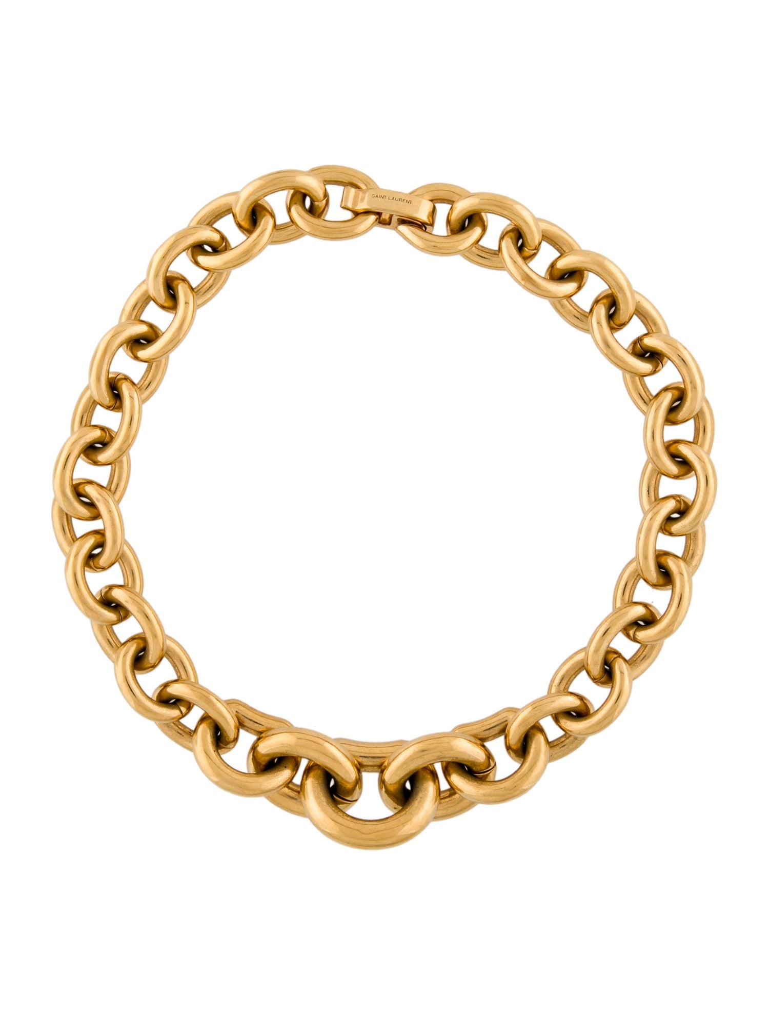 Saint Laurent Chain Link Necklace