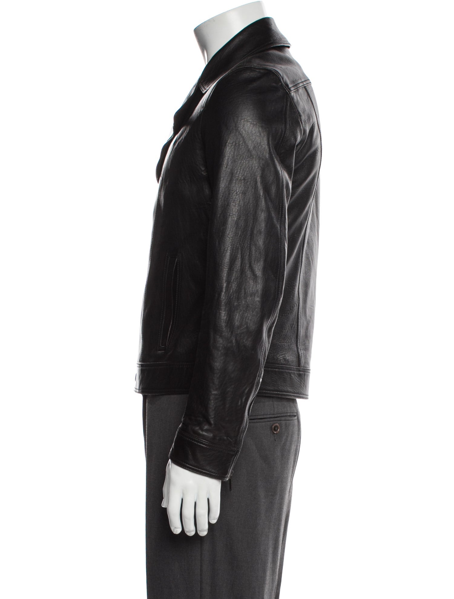 Saint Laurent 2018 Lambskin Moto Jacket