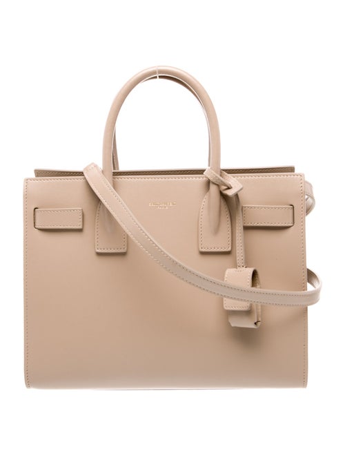 Saint Laurent Leather Sac De Jour Baby 2023