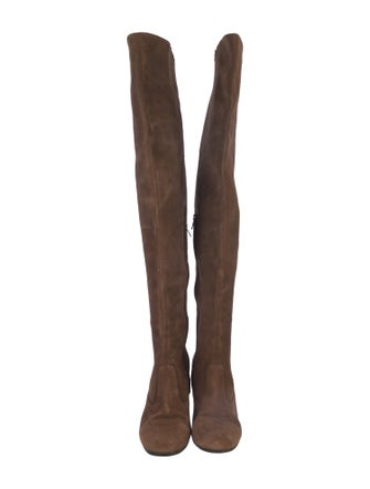 Saint Laurent Suede Boots