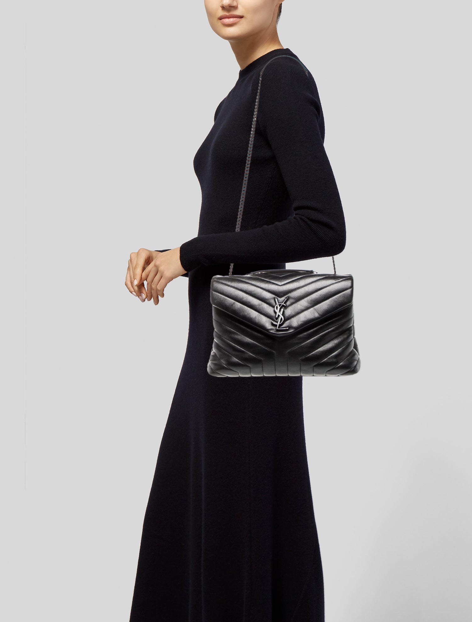 Saint Laurent Quilted LouLou