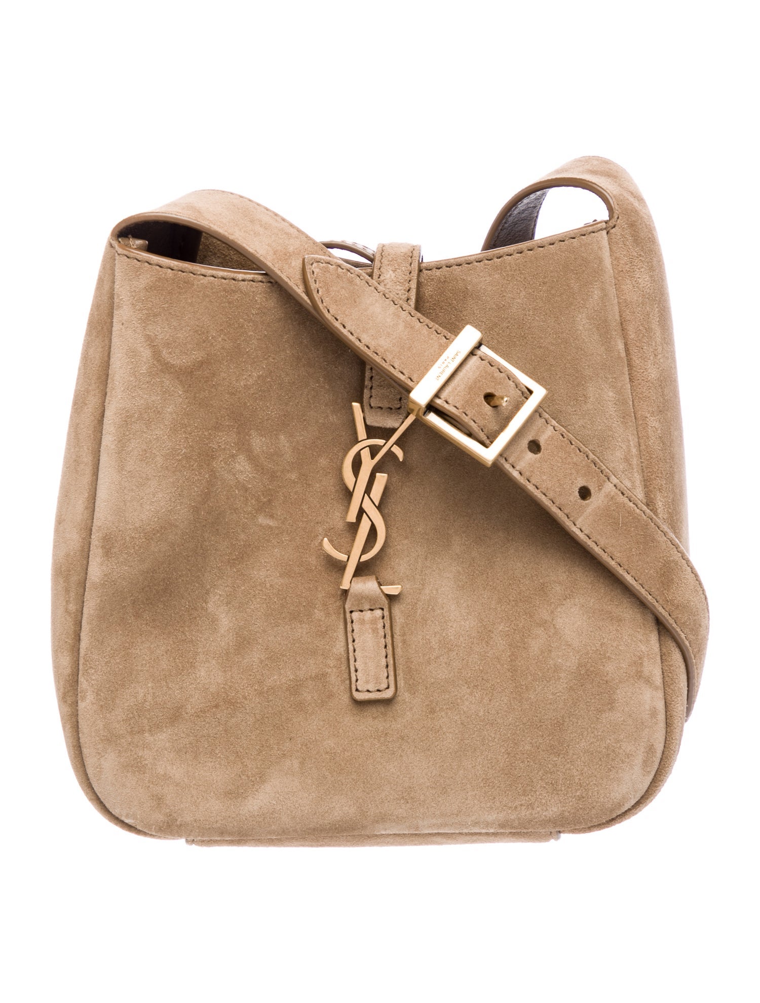 Saint Laurent Suede Le 5 à 7 Baby