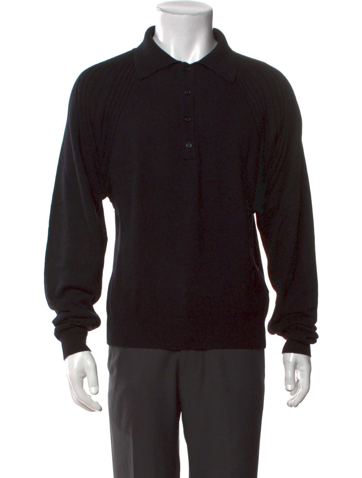 Saint Laurent 2022 Cashmere Polo Sweater