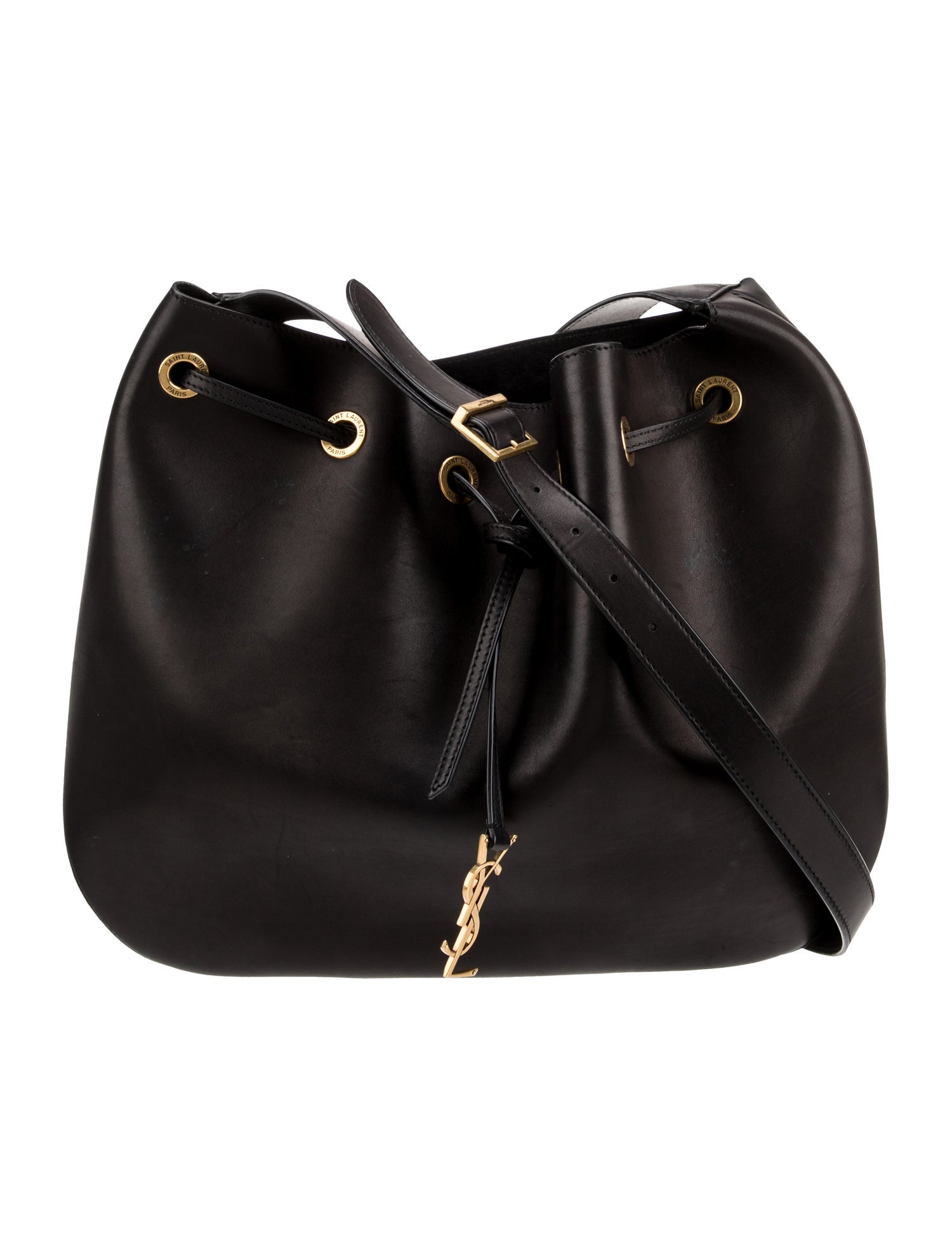 Saint Laurent Leather Emmanuelle Large 2023