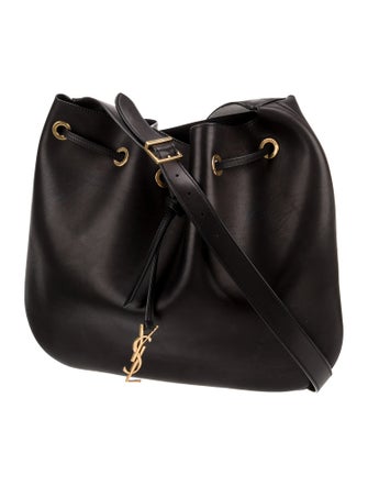 Saint Laurent Leather Emmanuelle Large 2023