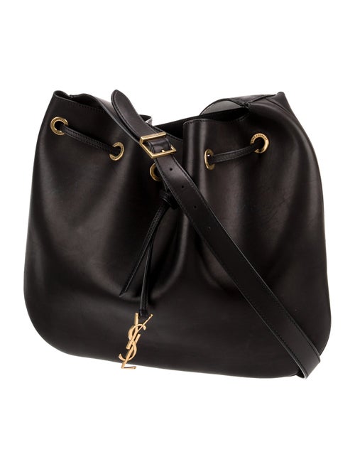 Saint Laurent Leather Emmanuelle Large 2023