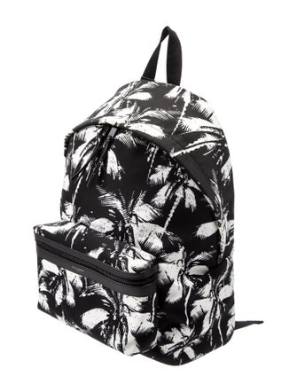 Saint Laurent Nylon Palm Print City