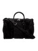 Saint Laurent Shearling Le Monogramme 48h Duffle Bag 2023