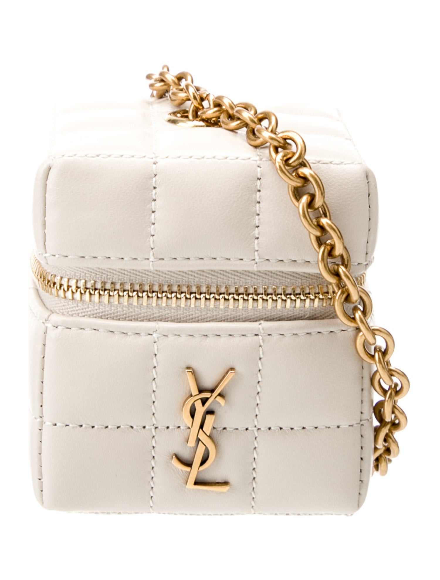 Saint Laurent Leather SAINT LAURENT Cassandre Matelassé Carré 2024