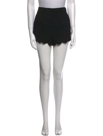 Saint Laurent Wool Mini Shorts