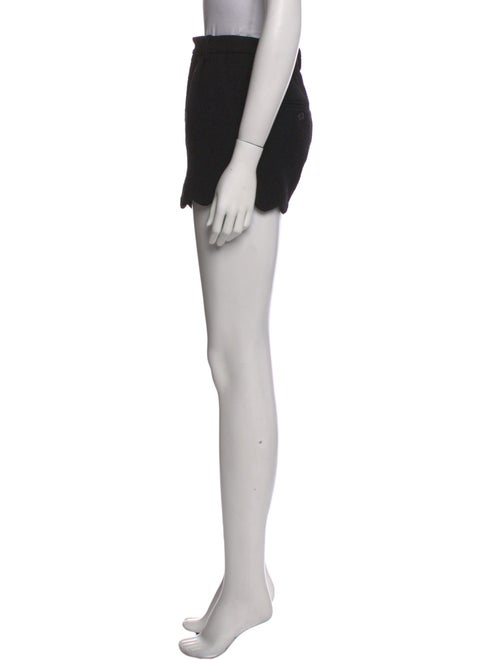 Saint Laurent Wool Mini Shorts