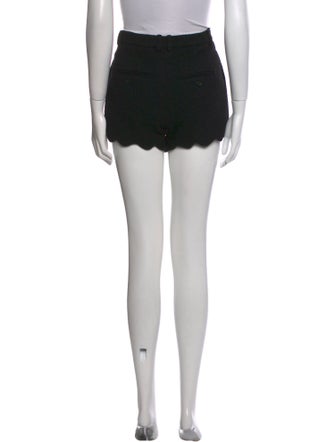 Saint Laurent Wool Mini Shorts