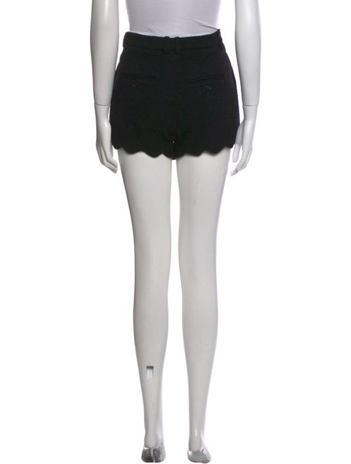 Saint Laurent Wool Mini Shorts