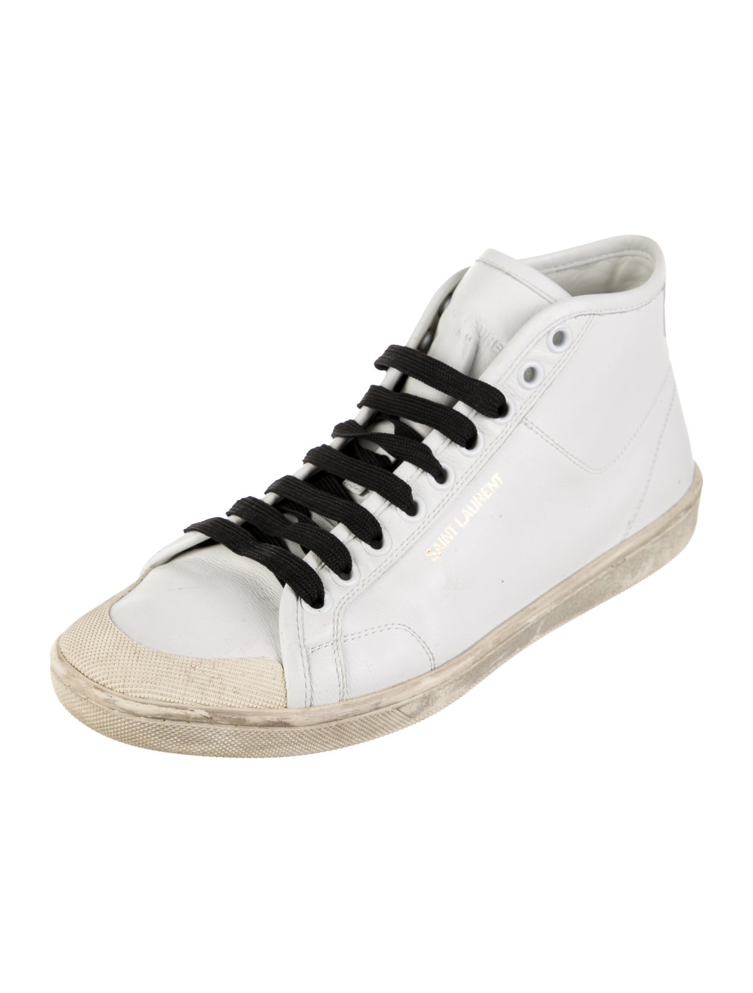 Saint Laurent Leather Sneakers