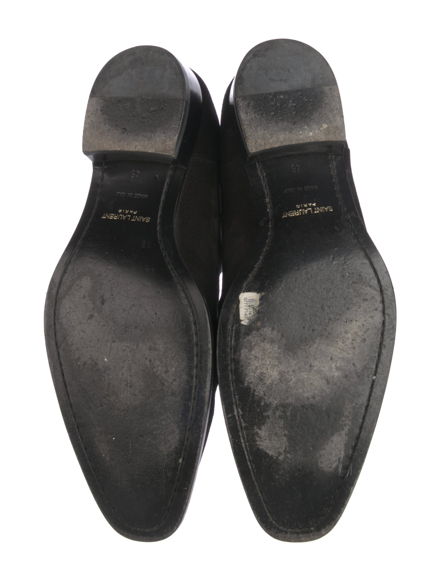 Saint Laurent Suede Chelsea Boots