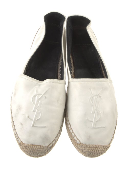 Saint Laurent Leather Espadrilles